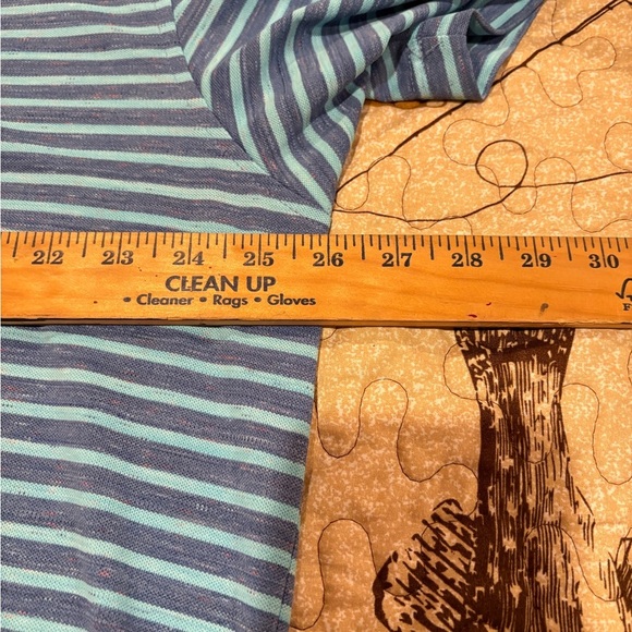 Peter Millar Jefferson Landing Summer Comfort Gray Striped Polo Shirt men’s - Picture 10 of 10